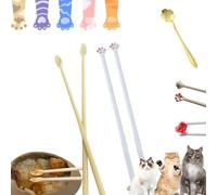 Reverent Chopsticks, Funny Little Hand Chopsticks, Cute Reusable Cat Paw Chopstick for Women Kids Adults Restaurant (2Pair-A+B)