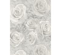 Rêverie Rose Papier peint l argent Arthouse