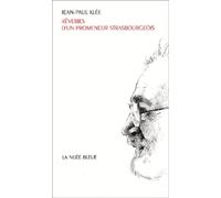 Rêveries D'un Promeneur Strasbourgeois