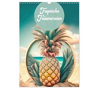 Rêveries tropicales, Version française (Calendrier mural 2026 DIN A3 portrait), Calendrier CALVENDO mensuel