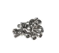 Reverse 12 broches de pédale en acier US Small 9 mm Escape Pro + Black One Pédale Argenté