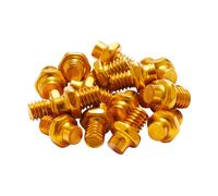 Reverse Escape Pedal Set de broches en aluminium pour pédale Doré