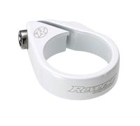 Reverse Aluminium Vélo MTB Électrique Selle Boulon Verrouillage 34,9mm '' Blanc