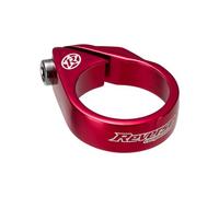 Reverse collier de selle a vis diametre 34 9 mm rouge