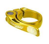 Reverse collier de selle long life diamètre 34.9 mm or