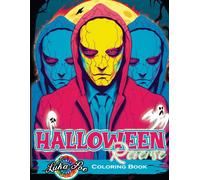 Reverse Coloring Book Halloween