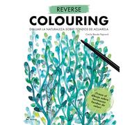 Reverse Colouring: Dibujar la naturaleza sobre fondos de acuarela