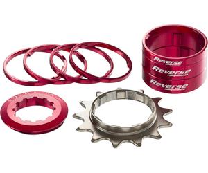 REVERSE Components Kit de vitesses simples HG 13T rouge