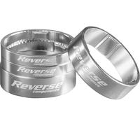 REVERSE Components Kit d'Entretoises Ultra-Light 1 1/8" gris