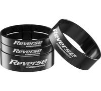 REVERSE Components Kit d'Entretoises Ultra-Light 1 1/8" gris