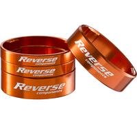 REVERSE Components Kit d'Entretoises Ultra-Light 1 1/8" orange