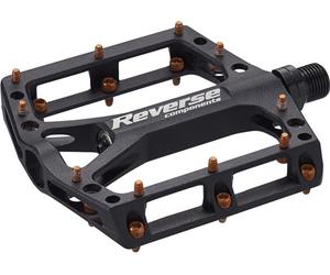 REVERSE Components Pédales à Plateforme Black One noir
