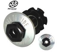 Reverse Dirt Barspin Topcap Steuersatzkappe Freestyle Rotor M10 Creux Vis