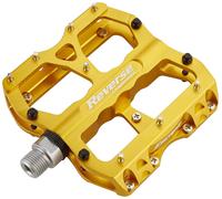Reverse Escape Alu Flat Plateforme Vélo MTB Ebike FR DH Dirt Pédale Or