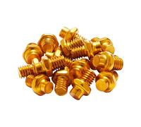 Reverse Escape Pedal Set de broches en aluminium pour pédale Doré