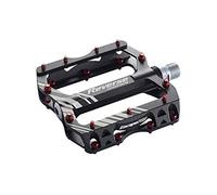 Reverse Components Escape Pro Pedals Argenté Black / Red