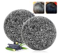 Reverse Gray Hair Shampoing Solide Anti Cheveux Blanc Savon Noir Cheveux Anti Gray Bar Black Soap Cheveux Gris Pure Hair Shampooing Assombrissant Homme Savon Noir Pour Cheveux Blanc Noire