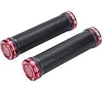 Reverse grip spin-lock-on visser pour vélo noir/rouge