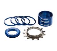 Reverse Cassette Hg mono-vitesse – 1 vit. 13 dents – Argenté / Bleu