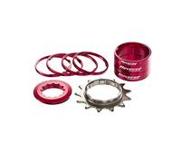 Reverse Kit Single Speed avec Pignon 13 Dents REVERSE COMPONENTS Couleur Rouge