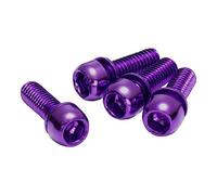 Reverse Lot de 4 freins à disque M6 x 18 mm Violet