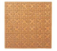 Reverse Thinking Challenging Irregular Jigsaw with Frame, Fractal Tray Puzzlesfractal Tray Puzzles, Mind-Bending Brain Hard Irregular Wooden Jigsaw (D)