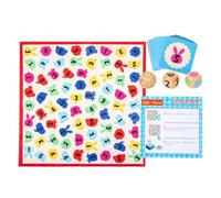 Reversi Jeu de Société - 36 Pièces Jouets Exercices pour Plusieurs Joueurs | Jouets Éducatifs pour - pour Garçon Et Fille Maternelle Maternelle Réunion Activité Maison Schoo