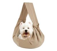 Reversible Cat Carrying Bag, Sling Carrier with Pocket and Shoulder Strap, Comfortable Puppy Chest Purse for Small Dogs and Cats, Hands- Pet Carrier for Travel, Walking, and Everyday Use
