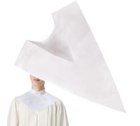 Reversible Graduation Stole, V Neck Ceremony Sash, 24.02x16.93inch Solid Color Collar with Smooth Fabric Finish, Lightweight Formal Wear Design, Classic Style Academic Accessory for Award Events