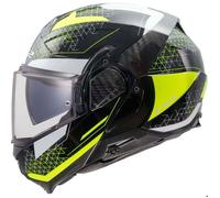 Reversibler Modularer Helm LS2 FF910 ADVANT II Astral Hi-Viz Gelb Glänzend taille S S