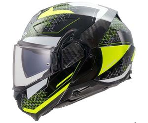 Reversibler Modularer Helm LS2 FF910 ADVANT II Astral Hi-Viz Gelb Glänzend taille S S