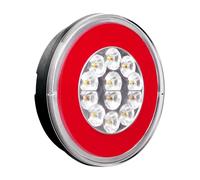 Reversing O-LED, Phare rond marche arrière et feux de position, 12/24V