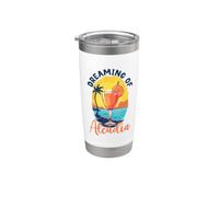 Rêves d'Alcúdia Gobelet isotherme en acier inoxydable double paroi