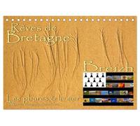 Rêves de Bretagne - Breizh (Calendrier de bureau 2026 DIN A5 vertical), CALVENDO calendrier mensuel: Les côtes bretons dans le Finistère