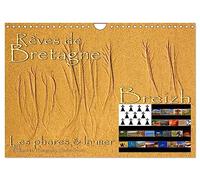 Rêves de Bretagne - Breizh (Calendrier mural 2026 DIN A4 vertical), CALVENDO calendrier mensuel: Les côtes bretons dans le Finistère