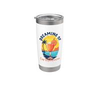 Rêves de Cap Malheureux Gobelet isotherme en acier inoxydable double paroi