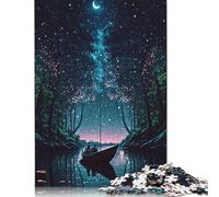 Rêves de la Nature la Nuit - Puzzle de 1000 pièces pour Adultes - Puzzle Impossible - Défi cérébral pour Enfants - 1000 pièces (75 x 50 cm)
