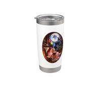 Rêves d'hiver douillets Gobelet isotherme en acier inoxydable double paroi