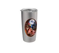 Rêves d'hiver douillets Gobelet isotherme en acier inoxydable double paroi