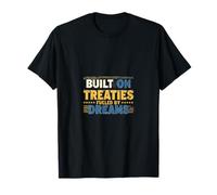Rêves Traités Europe Étoiles Fierté Unie T-Shirt