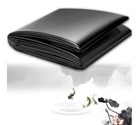 Revêtement Bâche pour Étang Extérieur Revêtement De Bassin en HDPE 0.2mm Doublure Membrane Préformée Imperméable pour Bassins À Poissons Koi Fontaine Et Cascade(4x8m)