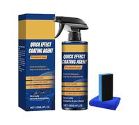 Revêtement Céramique En Spray Pour Voitures,Effet Rapide 120ml Haute Brillance Polissage Auto | Kit De Détail Automobile | Pour Extérieur Phare Pneu Garniture Moto Camion Détail Polissage