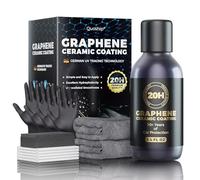 Revêtement céramique Nano Graphène avancé 20H pour voitures (protection de 10 ans et plus), technologie UV unique et kit de revêtement en céramique extrêmement hydrophobe pour les détails automobiles,