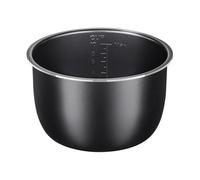 Revêtement d'autocuiseur électrique 6L, pot de riz antiadhésif, accessoires intérieurs en cristal noir, pièces de cuisson uniquement, compatible avec le remplacement Midea