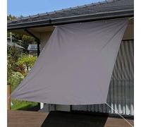 Revêtement de Balcon Coupe-Vent 70 x 400 cm, sans perçage, étanche et résistant aux intempéries, pour balcons de Jardin. Panneau de Protection extérieur Gris.