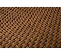 Revêtement de balcon en polyrotin Sellon24 - Protection contre le vent et les intempéries - Pour balcon, terrasse, jardin (17,99€/m2) (RD13 Miel/Cuivre, 90)