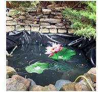 Revêtement de bassin de jardin en polyéthylène haute densité - Membrane prédécoupée de 0,2 mm pour étangs à poissons, cascades, fontaines, projets paysagers, ruisseaux et caractéristiques d'eau