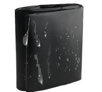 Revêtement de bassin en polyéthylène haute densité - 7 x 15 m - Membrane noire robuste pour isolation de jardin - Résistante aux déchirures et aux perforations - Utilisation paysagère et horticole