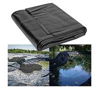 Revêtement de bassin extérieur robuste en polyéthylène haute densité de 8 x 6 - Durable, imperméable, couverture paysagère renforcée, pliable, idéale pour une utilisation dans le jardin (couleur