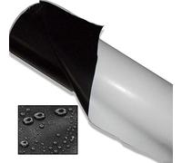 Revêtement de bassin flexible 5 x 8 m - Membrane en PVC résistant aux perforations pour l'agriculture et les serres Film d'ensilage durable 0,12 mm Noir et blanc Options 60